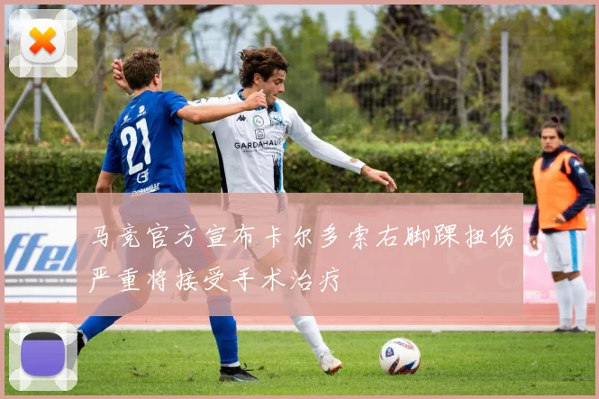 马竞官方宣布卡尔多索右脚踝扭伤严重将接受手术治疗